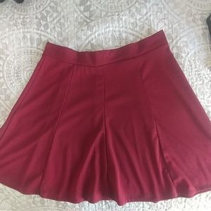 Burgundy Skirt from Old navy